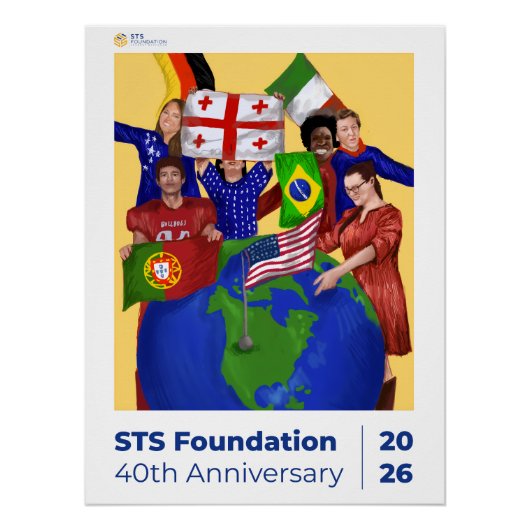 Affiche du 40e anniversaire de la Fondation STS (Devant)