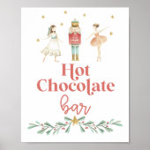 Affiche du bar de chocolat chaud aux écrous de Noë (Devant)