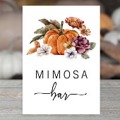 Affiche du bar Mimosa d'automne