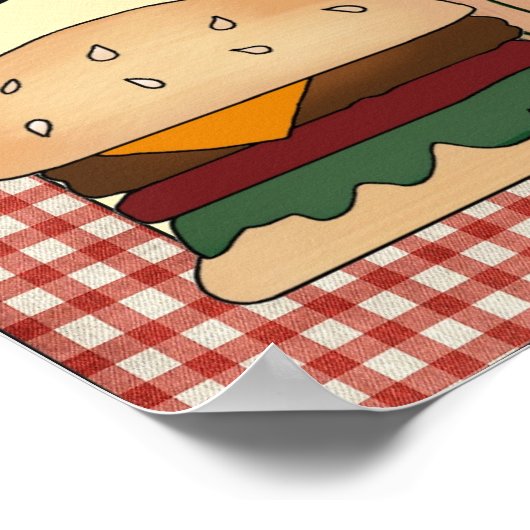 Affiche du barbecue (Coin)