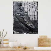 Affiche du Battleship Iowa (Cuisine)