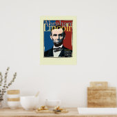 Affiche du bicentenaire Abraham Lincoln (Cuisine)