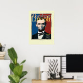 Affiche du bicentenaire Abraham Lincoln (Bureau à domicile)