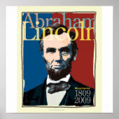 Affiche du bicentenaire Abraham Lincoln (Devant)