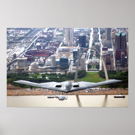 Affiche du bombardier B-2 Spirit (Devant)