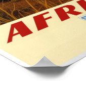 Affiche du Botswana, Afrique (Coin)