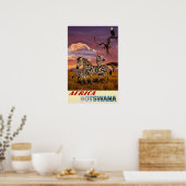 Affiche du Botswana, Afrique (Cuisine)