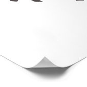 Affiche du bouton de panique (Coin)