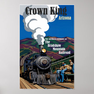 Affiche du Bradshaw Mountain Railroad