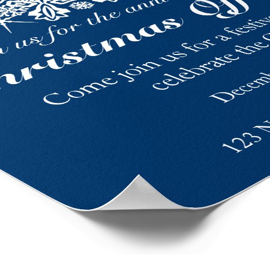 affiche du bureau de Noël (Coin)