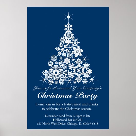 affiche du bureau de Noël (Devant)