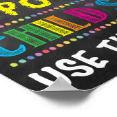 Affiche du bureau du conseiller scolaire (Coin)