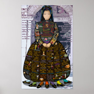 Affiche du calendrier 2019 de Kyra Sarakosti