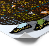 Affiche du calendrier 2019 de Kyra Sarakosti (Coin)