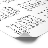 Affiche du calendrier de l'athlète Parkour 2013 (Coin)