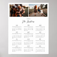 Affiche du calendrier photo 2023