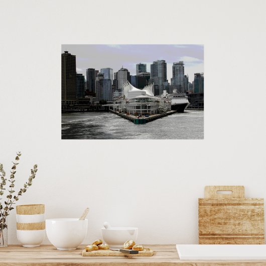 Affiche du Canada de Vancouver (Cuisine)