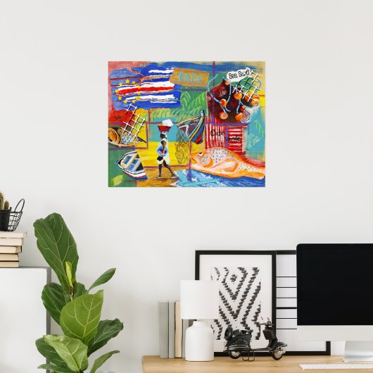 Affiche du Cap-Vert (Bureau à domicile)