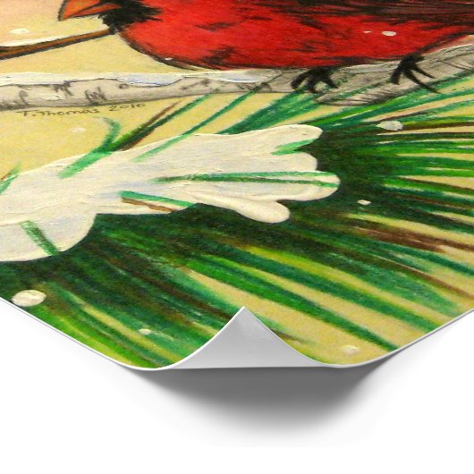 Affiche du cardinal (Coin)