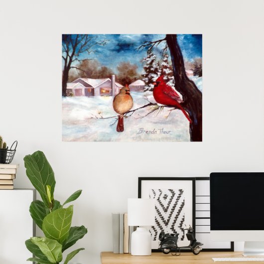 Affiche du Cardinal Winters Serenity (Bureau à domicile)