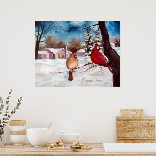 Affiche du Cardinal Winters Serenity (Cuisine)