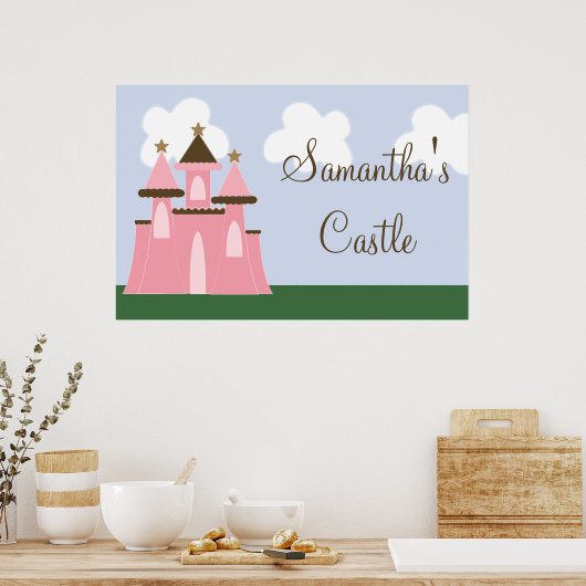 Affiche du château de Princess (Cuisine)