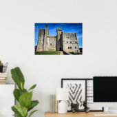 Affiche du château médiéval de Beynac (Bureau à domicile)