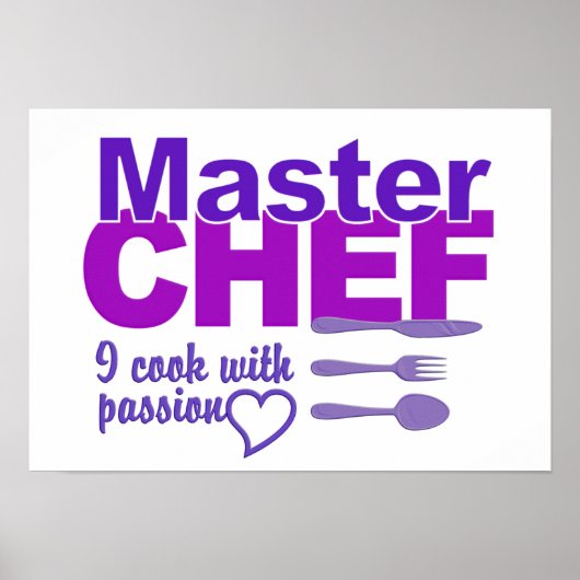 Affiche du chef (Devant)