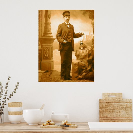 Affiche du chef de train (Cuisine)