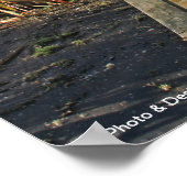 Affiche du chemin d'automne (Coin)