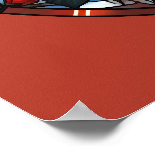 Affiche du Cheval de Noël (Coin)