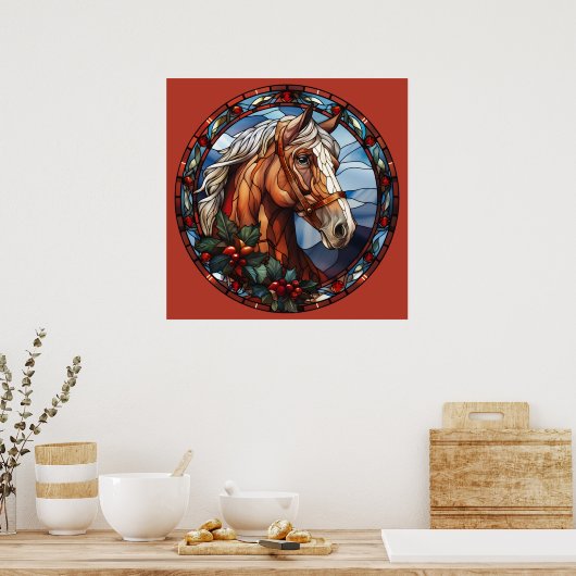 Affiche du Cheval de Noël (Cuisine)