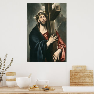 Affiche du Christ portant la Croix (Lumière 2)