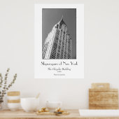 Affiche du Chrysler Building (Cuisine)