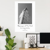 Affiche du Chrysler Building (Bureau à domicile)
