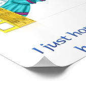 affiche du ciel de l'humour chrétien (Coin)