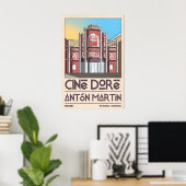 Affiche du cinéma Cine Doré Madrid Graphique Façad (Bureau à domicile)