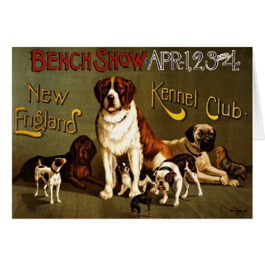 Affiche du club Kennel de la Nouvelle-Angleterre c (Devant horizontal)