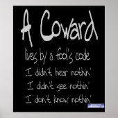 Affiche du code de Coward (Devant)