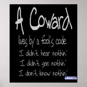 Affiche du code de Coward