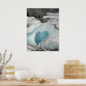 Affiche du coeur du glacier (Cuisine)