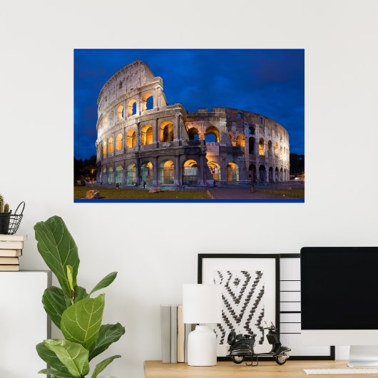Affiche du Colisée de Rome FROM 8.99 (Bureau à domicile)