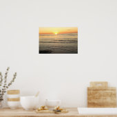 Affiche du coucher de soleil de Martha's Vineyard (Cuisine)