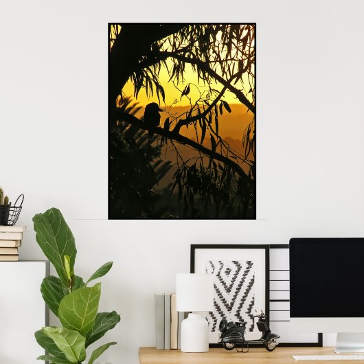 Affiche du coucher de soleil du solstice australie (Bureau à domicile)