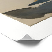 Affiche du coucher de soleil sur la mer (Coin)