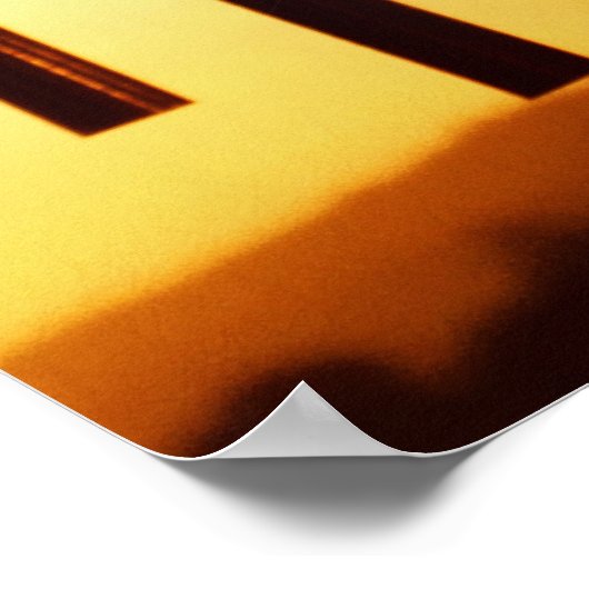 affiche du coucher du soleil (Coin)