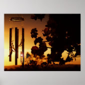 affiche du coucher du soleil (Devant)