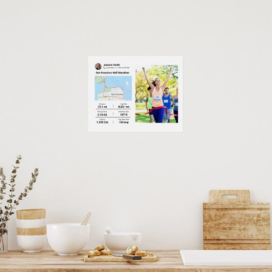 Affiche du coureur (Cuisine)