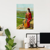 Affiche du Deutéronome 34 La mort de Moïse (Bureau à domicile)