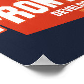 Affiche du développeur avant (Coin)